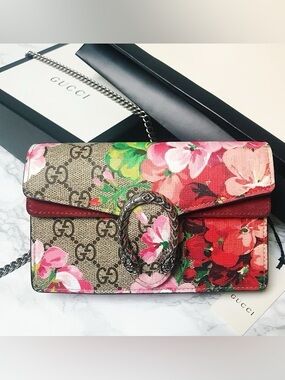 Gucci Floral GG mini crossbody bag